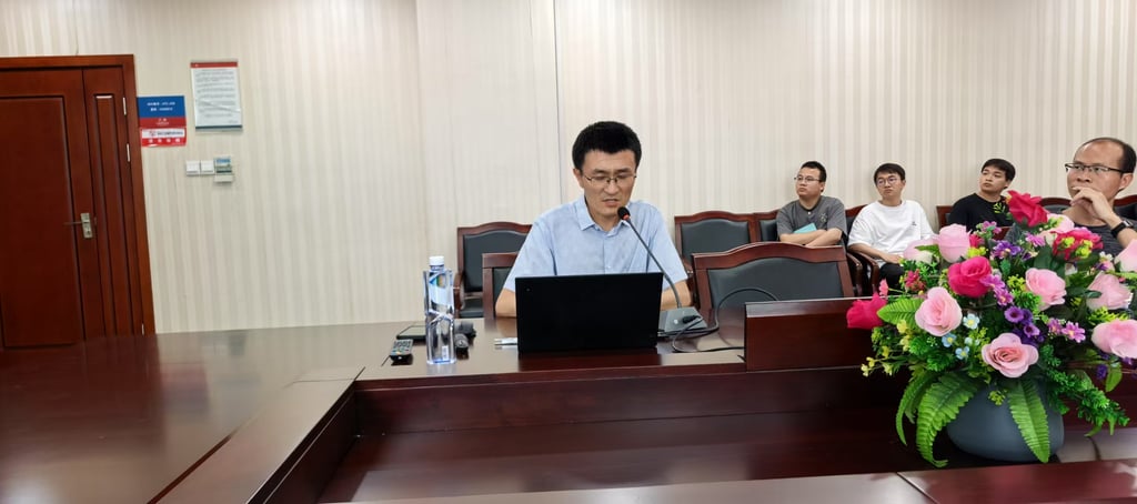 (图)哈尔滨工业大学马欲飞教授来访交流-图1